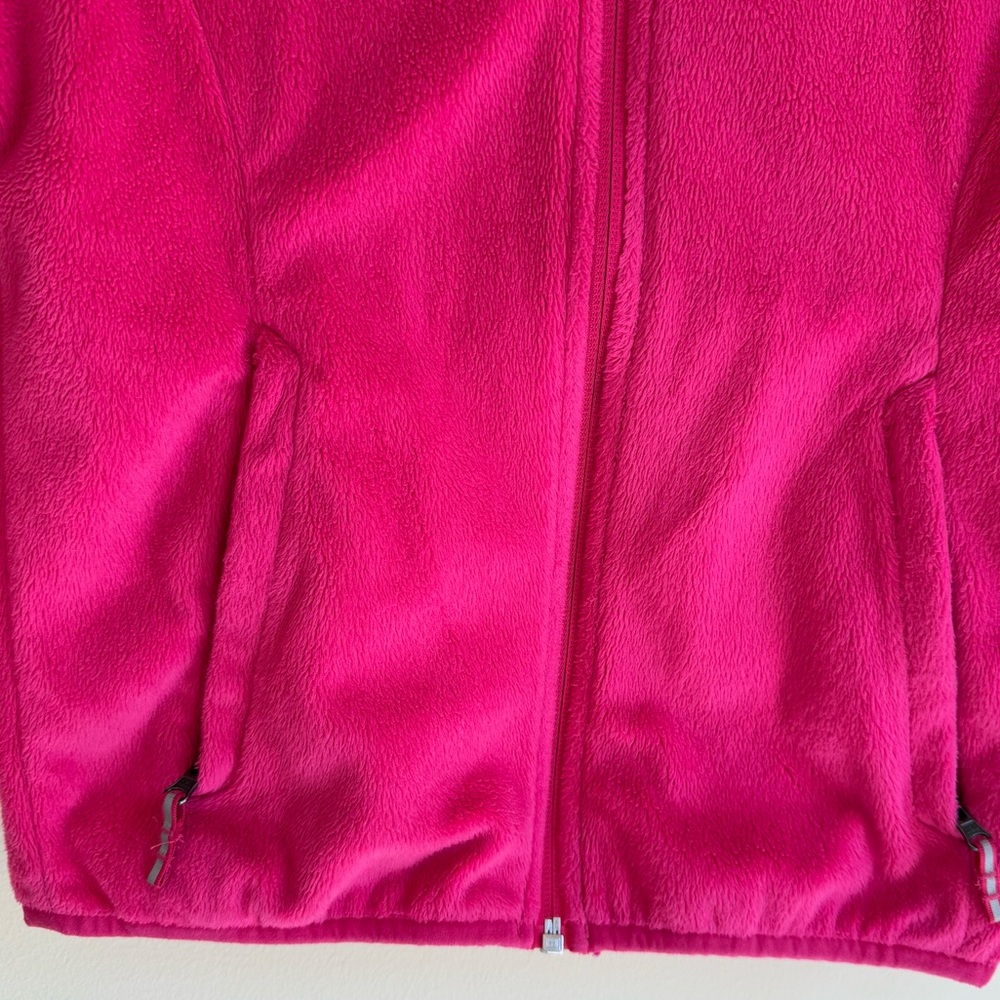 Columbia Benton Springs Bright Pink Full-Zip Fleece *GOOD USED CONDITION* - Picture 4 of 12